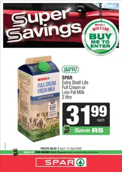 Preview of Superspar flyer valid from 08/04/2026