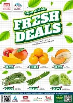 Preview of the catalogue Fresh deals of store KM Trading valid from 22 Dec, 2025