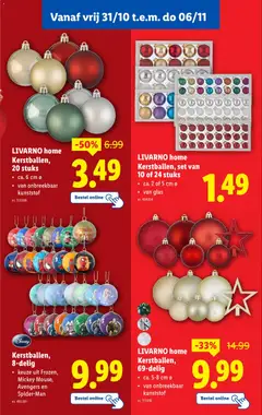 Voorbeeld van Folder week 44 van winkel Lidl geldig vanaf 29/10/2025 | Pagina: 47