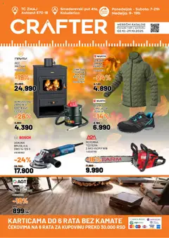 Pregled Crafter kataloga - važi od 02.10.2025