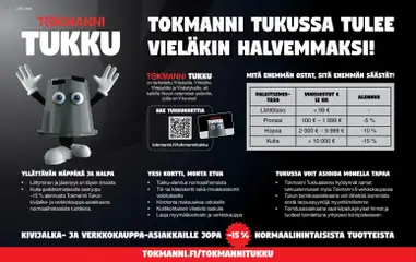 Kaupan Tokmanni Erikoisliite esikatselu, voimassa 16/02/2026