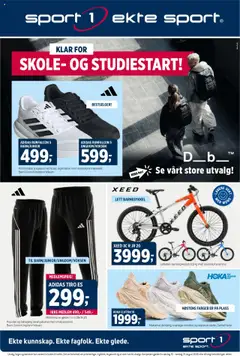 Forhåndsvis Kundeavis fra butikk Sport 1 gyldig fra 10/08/2025