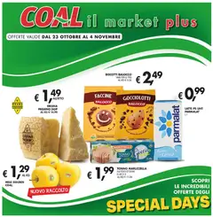 Anteprima dell'opuscolo Volantino Il Market Plus dal negozio Coal valido da 23/10/2025