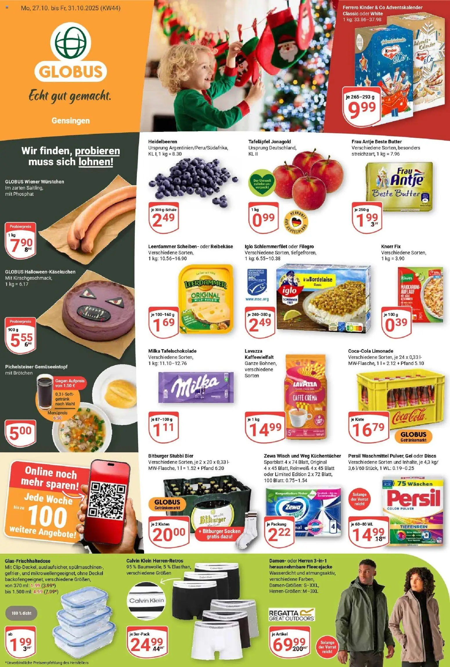 Globus Prospekt ab Montag 26.10.2025 > Prospekt Gensingen	
