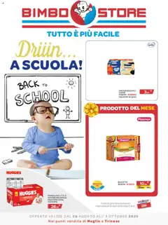 Anteprima dell'opuscolo Volantino Maglie e Tricase dal negozio Bimbo store valido da 28/08/2025