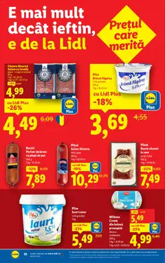 Previzualizarea de cataloage: Lidl Catalog nou valabil de la 03.11.2025 | Pagina: 10
