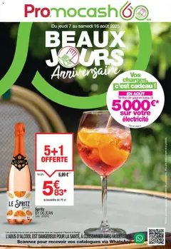 Prévisualisation de Catalogue du magasin Promocash formulaire valide 07/08/2025