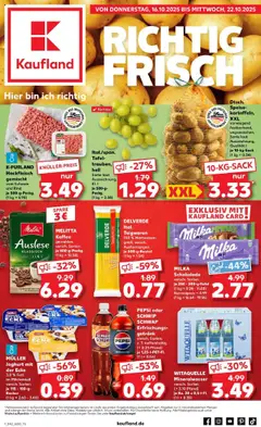 Vorschau von dem Prospekt des Geschäftes Kaufland, gültig ab dem 15.10.2025