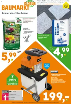 Vorschau von dem Prospekt des Geschäftes Globus Baumarkt, gültig ab dem 21.07.2025
