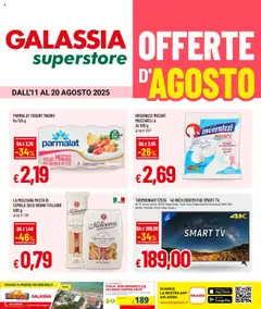 Anteprima dell'opuscolo Volantino Superstore dal negozio Galassia valido da 11/08/2025