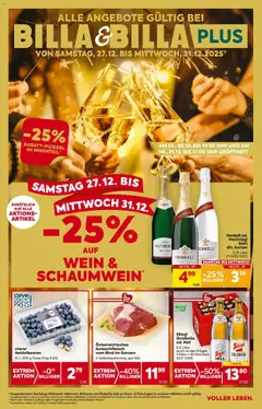 Vorschau der Angebote: Billa Oberndorf Bei Salzburg, Lamprechtshausen, Maria Alm gültig ab 27.12.2025