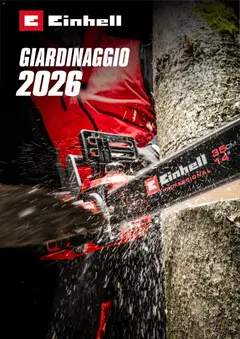 Anteprima dell'opuscolo Einhell volantino Giardinaggio 2026 dal negozio Einhell valido da 17/03/2026