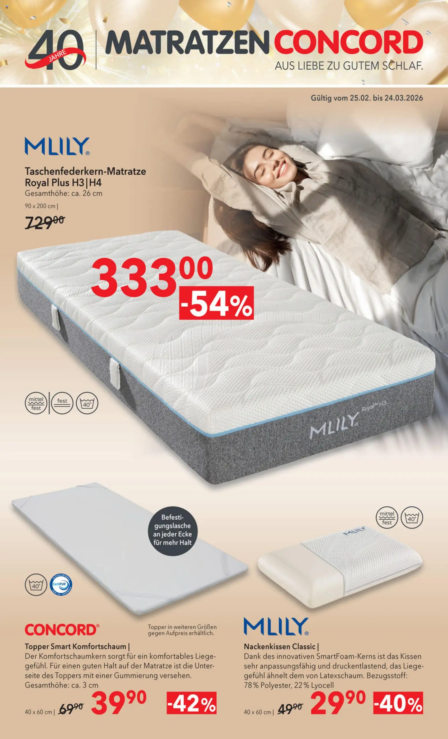 Vorschau der Angebote: Matratzen Concord Flugblatt gültig ab 25.02.2026