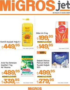 Migros Migros Jet Dijital 20.11.2025 - Broşürünün önizlemesi