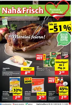 Vorschau der Angebote: Nah und Frisch Flugblatt gültig ab 05.11.2025