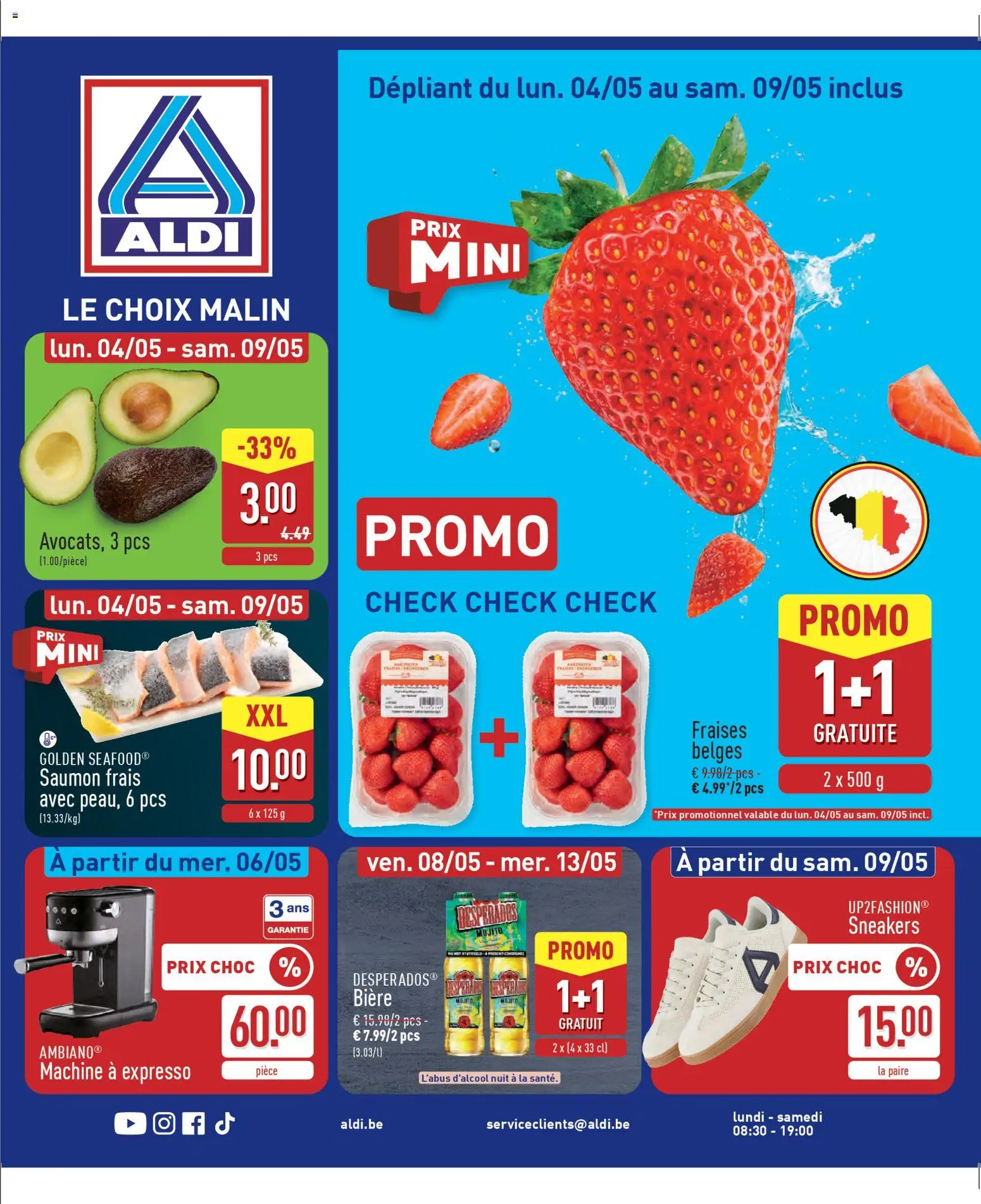 Voorbeeld van Aldi Folder de la semaine 19 van winkel Aldi geldig vanaf 04/05/2026