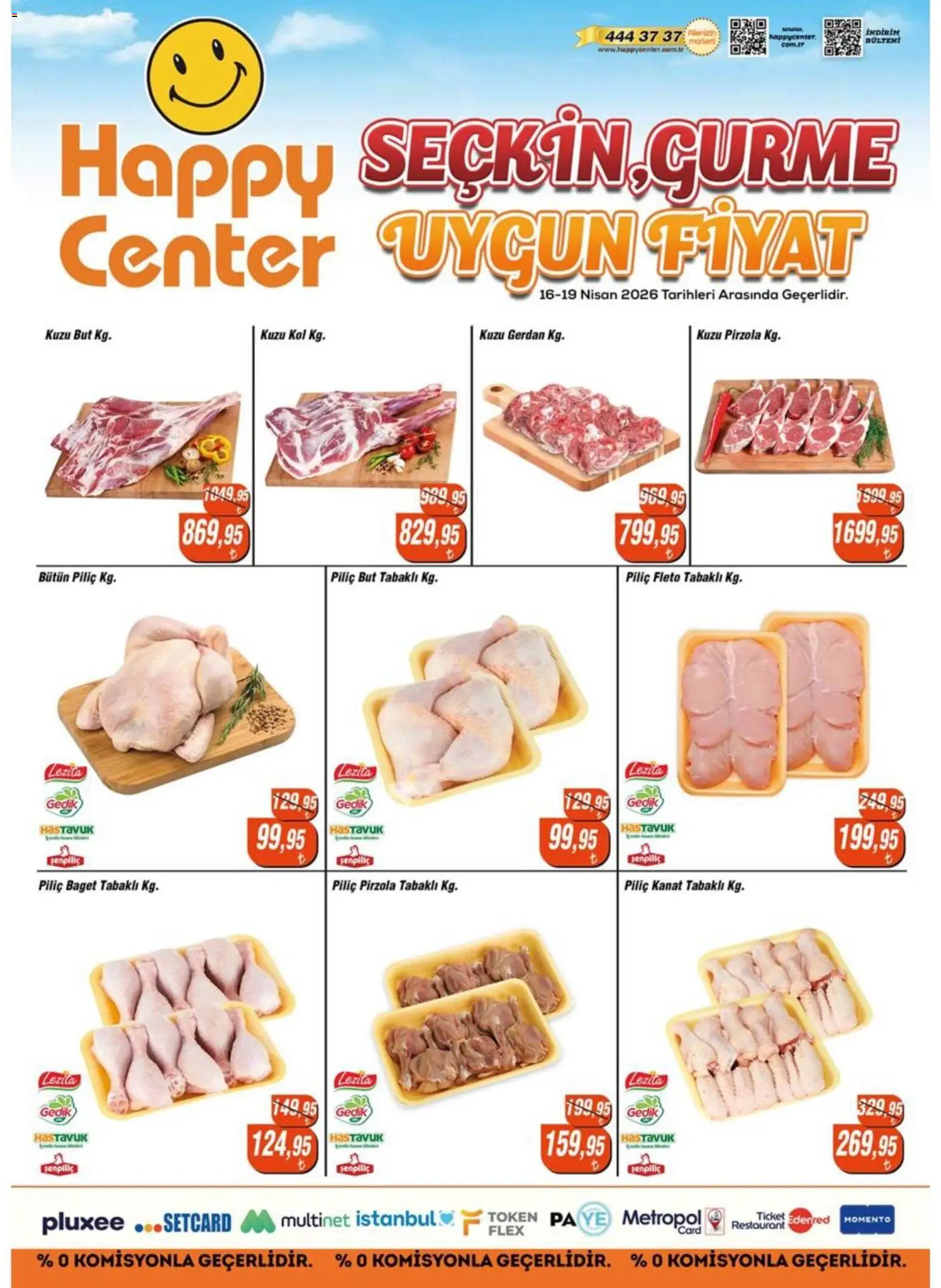 Happy Center Happy Center - Kasap 16.04.2026 - Broşürünün önizlemesi