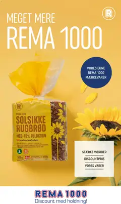Eksempel på tilbudsavis Meget mere REMA 1000 fra butik Rema 1000 gyldig fra 09/11/2025