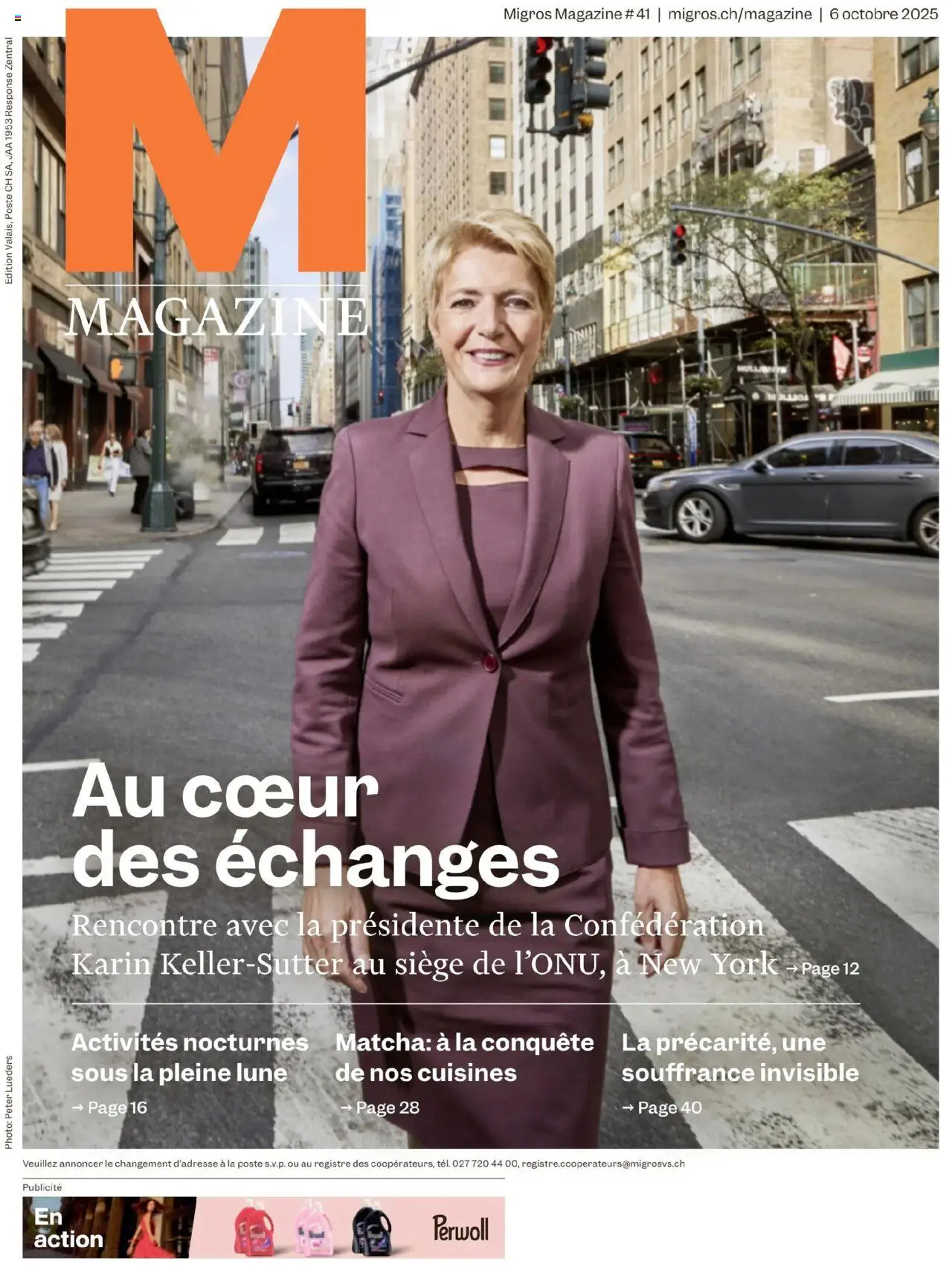 Migros Magazin FR ab 06.10.2025 - Seitennummer 1