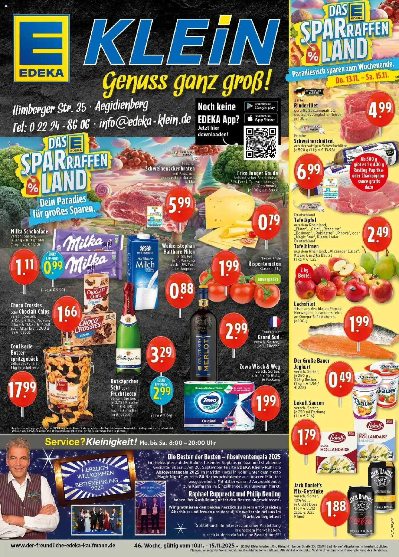 Vorschau von dem Prospekt des Geschäftes Edeka, gültig ab dem 09.11.2025