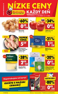 Náhľad Biedronka letáku platného od 06.11.2025