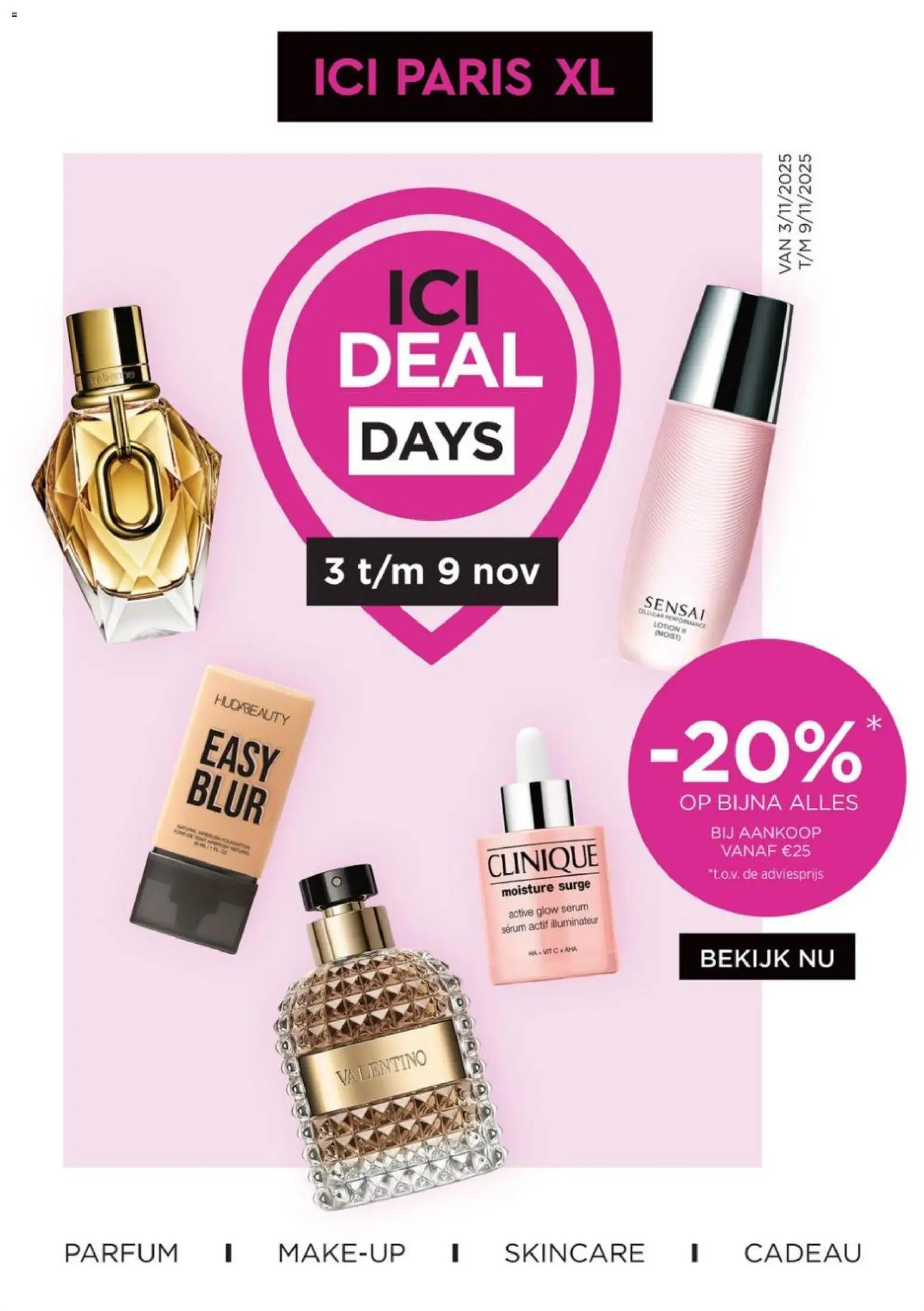 Voorbeeld van Folder van winkel ICI Paris XL geldig vanaf 03-11-2025