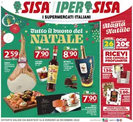 Anteprima dell'opuscolo Attuale volantino dal negozio SISA valido da 16/12/2025