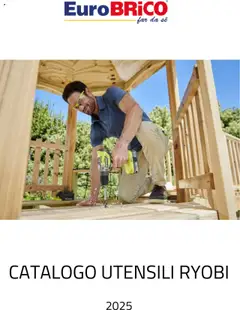 Anteprima dell'opuscolo Volantino Utensili Ryobi dal negozio Eurobrico valido da 23/07/2025