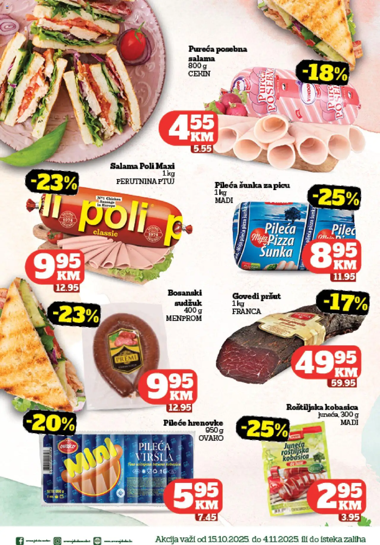 Pregled letka Katalog trgovine Crvena jabuka vrijedi od 2025.10.15