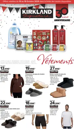 Prévisualisation de Catalogue Anniversaire Kirkland Signature du magasin Costco formulaire valide 15/10/2025