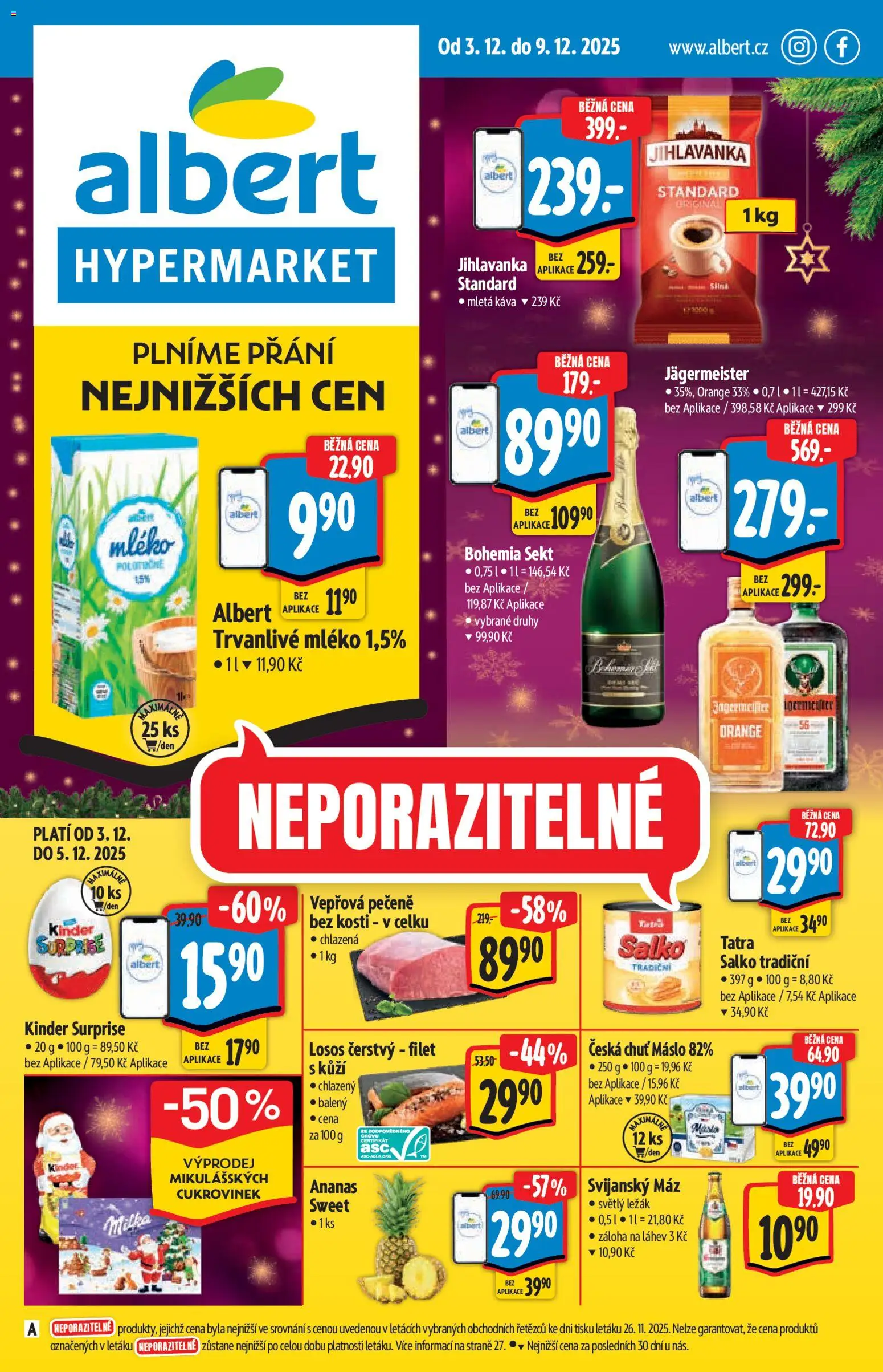 Náhled nabídky: Albert Hypermarket platný od 03.12.2025
