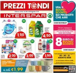 Anteprima dell'opuscolo Attuale volantino dal negozio Interspar valido da 18/08/2025
