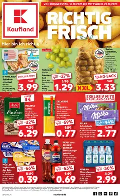 Vorschau von dem Prospekt des Geschäftes Kaufland, gültig ab dem 15.10.2025