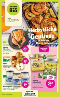 Vorschau von dem Prospekt des Geschäftes Denns BioMarkt, gültig ab dem 22.10.2025
