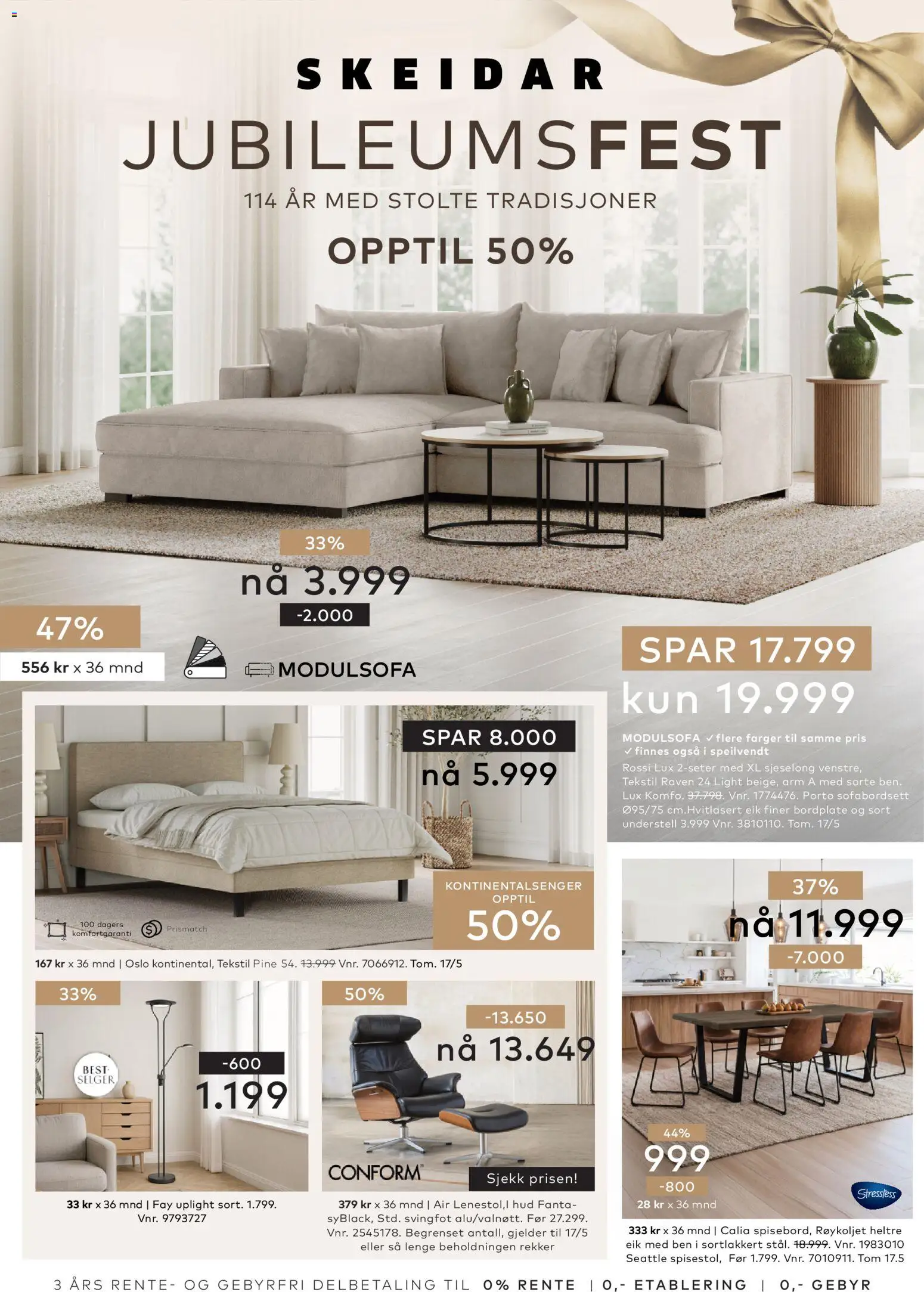 Forhåndsvis Skeidar kundeavis fra butikk Skeidar gyldig fra 13/04/2026