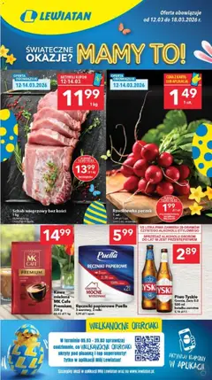 Pogląd gazetki "Lewiatan gazetka - Szczecin" ze sklepu Lewiatan ważnej od 12.03.2026