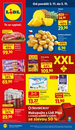 Náhled nabídky: Lidl Leták platný od 03.11.2025