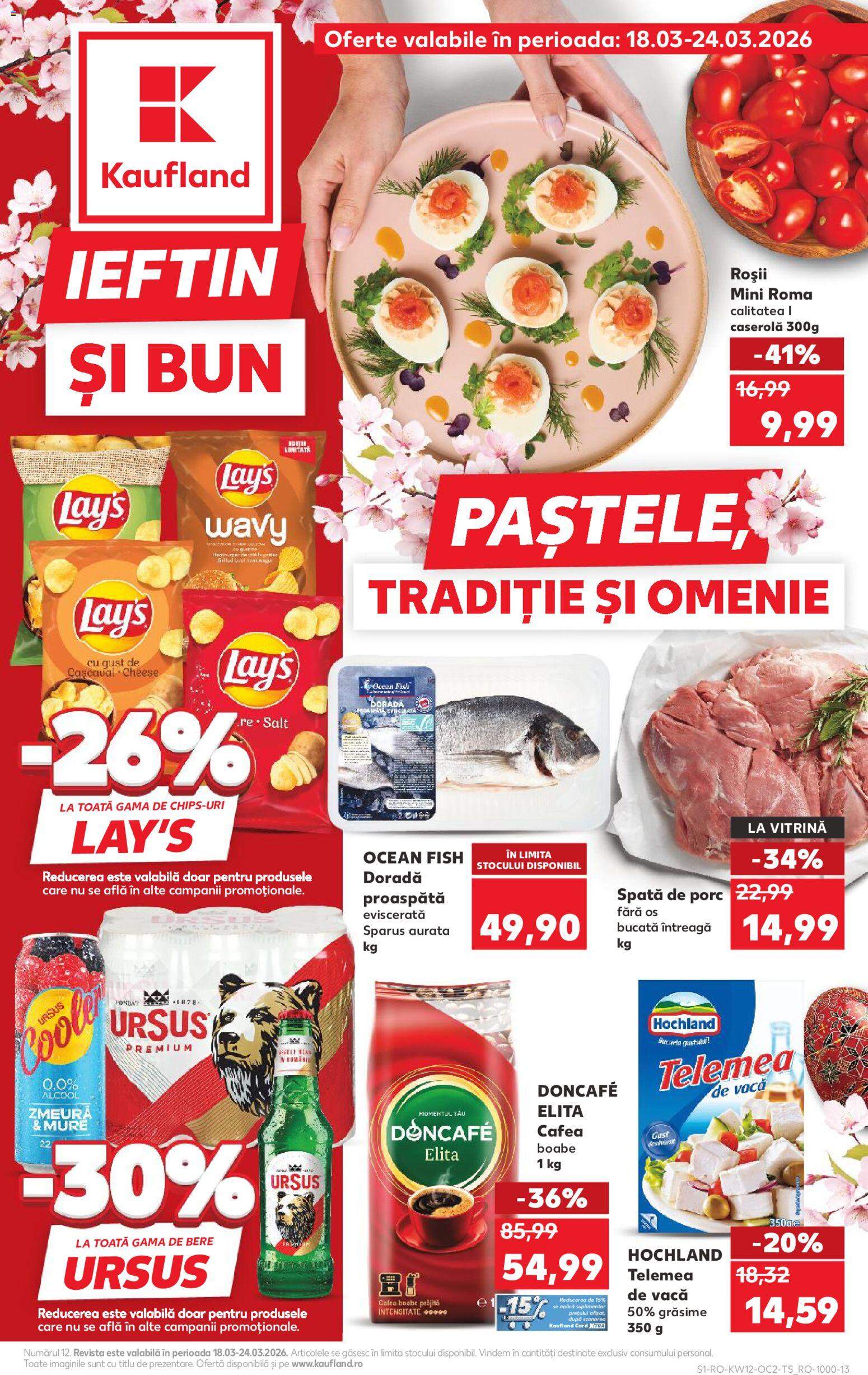 Noul catalog Kaufland din 18.03.