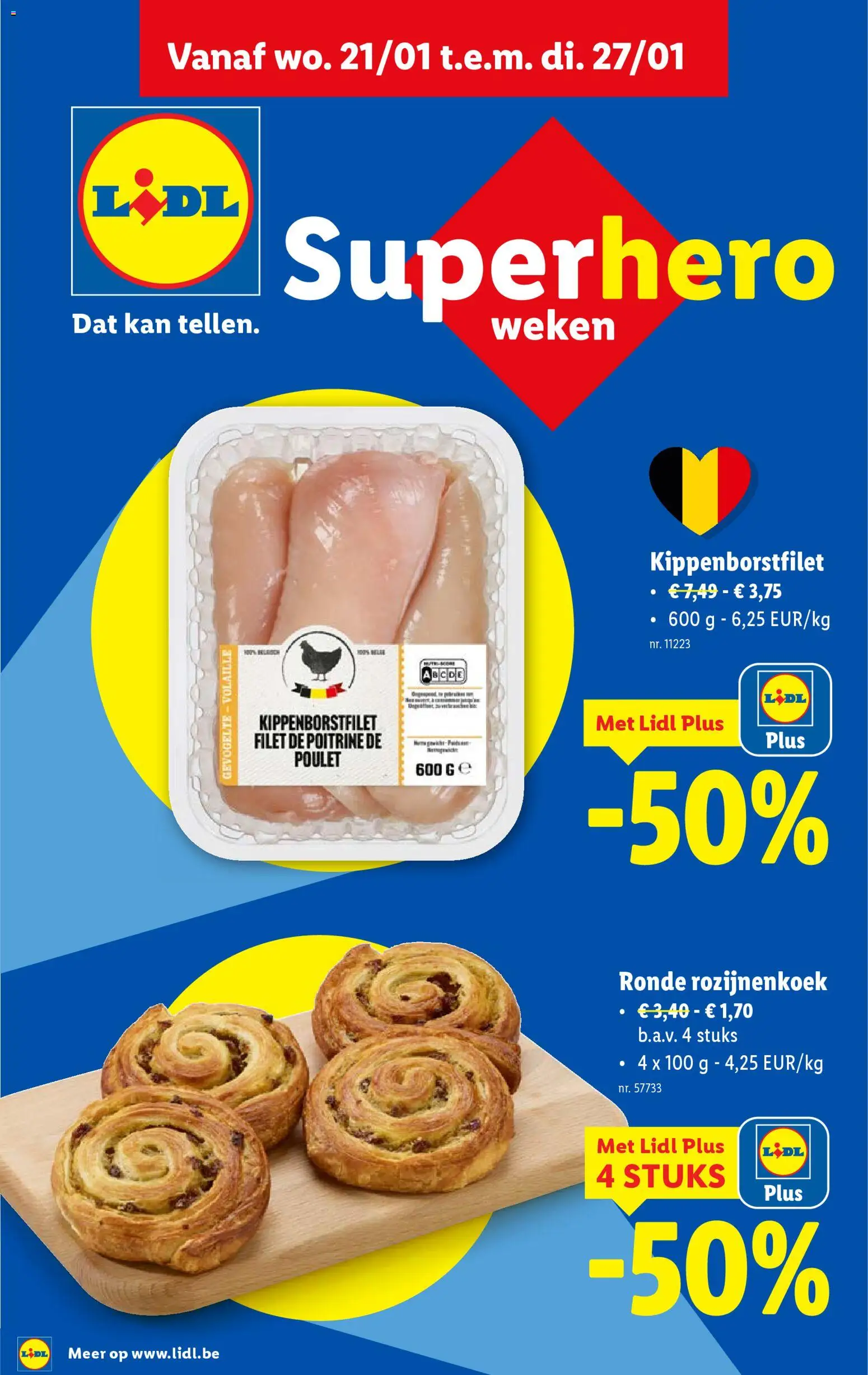 Voorbeeld van Folder week 4 van winkel Lidl geldig vanaf 21/01/2026