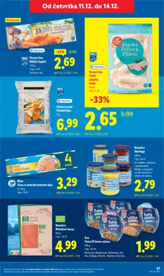 Pregled letka Katalog trgovine Lidl vrijedi od 08.12.2025 | Stranica: 87