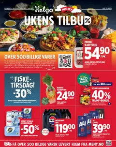 Forhåndsvis Kundeavis Helgø fra butikk Meny gyldig fra 04/08/2025