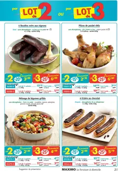 Prévisualisation de Catalogue du magasin Maximo formulaire valide 21/11/2025 | Page: 31