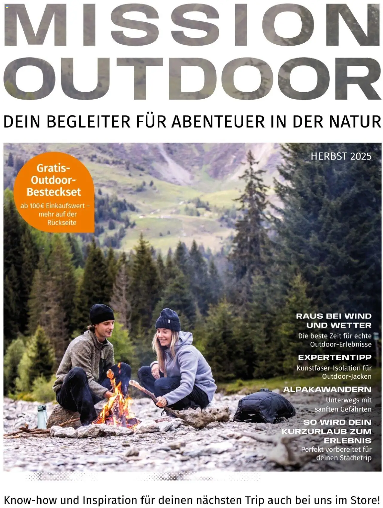 Sport2000 Prospekt Dein Outdoor Magazin (vom von Mittwoch 01.10.2025)