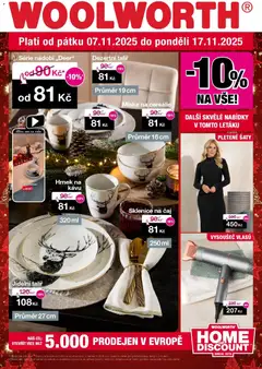 Náhled nabídky: Woolworth Leták platný od 07.11.2025
