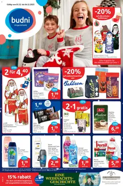 Vorschau von dem Prospekt des Geschäftes Budni, gültig ab dem 01.12.2025