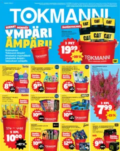 Kaupan Tokmanni Tarjoukset esikatselu, voimassa 08/09/2025