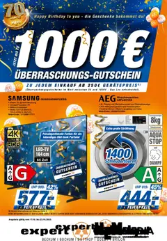 Vorschau von dem Prospekt des Geschäftes Expert, gültig ab dem 17.10.2025