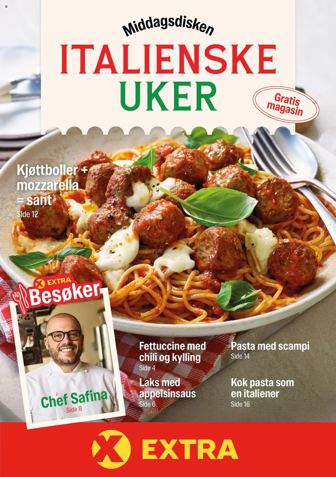 Forhåndsvis Italienske Uker fra butikk Coop Extra gyldig fra 04/09/2025