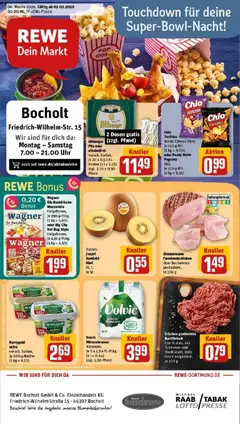 Vorschau von dem Prospekt des Geschäftes Rewe, gültig ab dem 02.02.2026