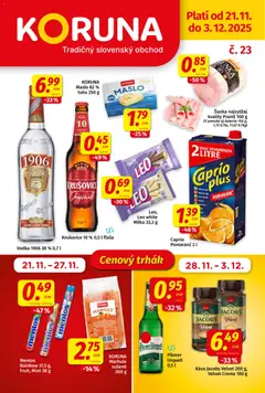 Náhľad Koruna letáku platného od 21.11.2025